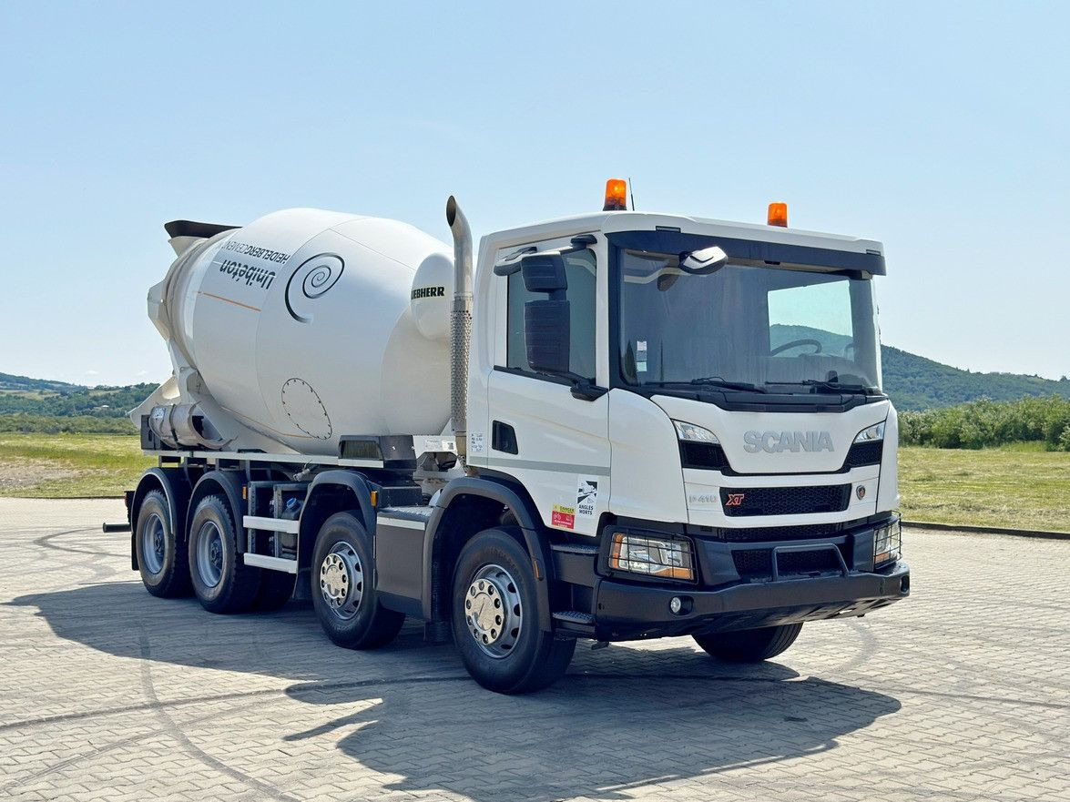 Scania P 410 XT * Betonmischer * 8x4 * TOPZUSTAND - Бетоновоз: снимка 1 Scania P 410 XT * Betonmischer * 8x4 * TOPZUSTAND - Бетоновоз: снимка 1