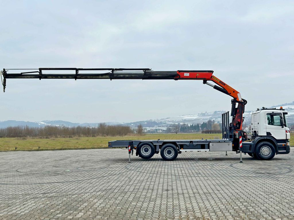 Камион с кран, Бордови камион Scania P 420* PLATFORM 6,80m * PK 29002+FUNK * TOP Scania P 420* PLATFORM 6,80m * PK 29002+FUNK * TOP: снимка 6 Камион с кран, Бордови камион Scania P 420* PLATFORM 6,80m * PK 29002+FUNK * TOP Scania P 420* PLATFORM 6,80m * PK 29002+FUNK * TOP: снимка 6