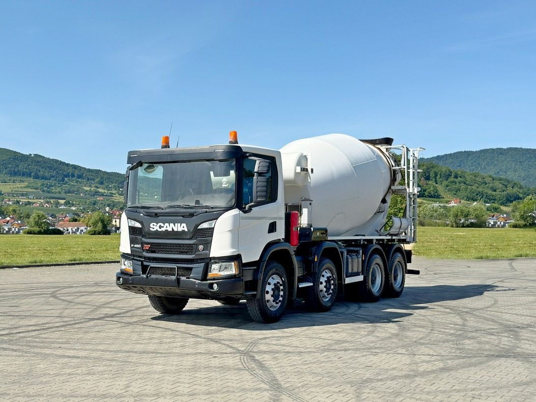 Scania P 450 * Betonmischer * 8x4 * TOPZUSTAND - Бетоновоз: снимка 1 Scania P 450 * Betonmischer * 8x4 * TOPZUSTAND - Бетоновоз: снимка 1