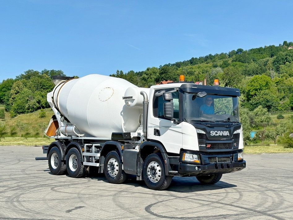 Scania P 450 * Betonmischer * 8x4 * TOPZUSTAND - Бетоновоз: снимка 2 Scania P 450 * Betonmischer * 8x4 * TOPZUSTAND - Бетоновоз: снимка 2