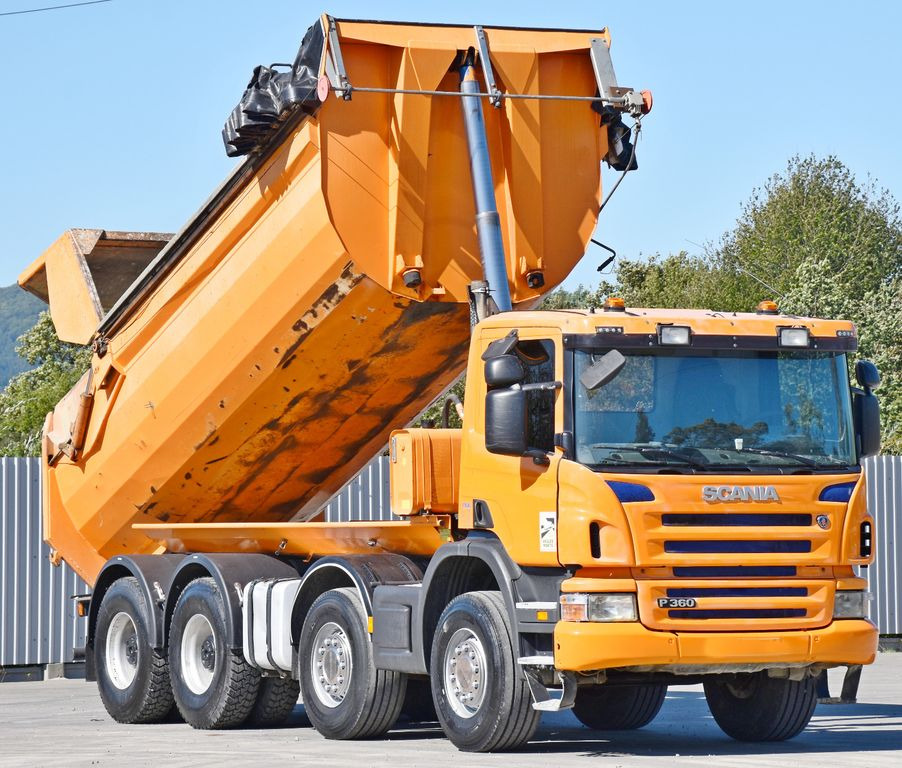 Scania P360 Kipper * 8x4 * TOPZUSTAND ! - Самосвал камион: снимка 4 Scania P360 Kipper * 8x4 * TOPZUSTAND ! - Самосвал камион: снимка 4