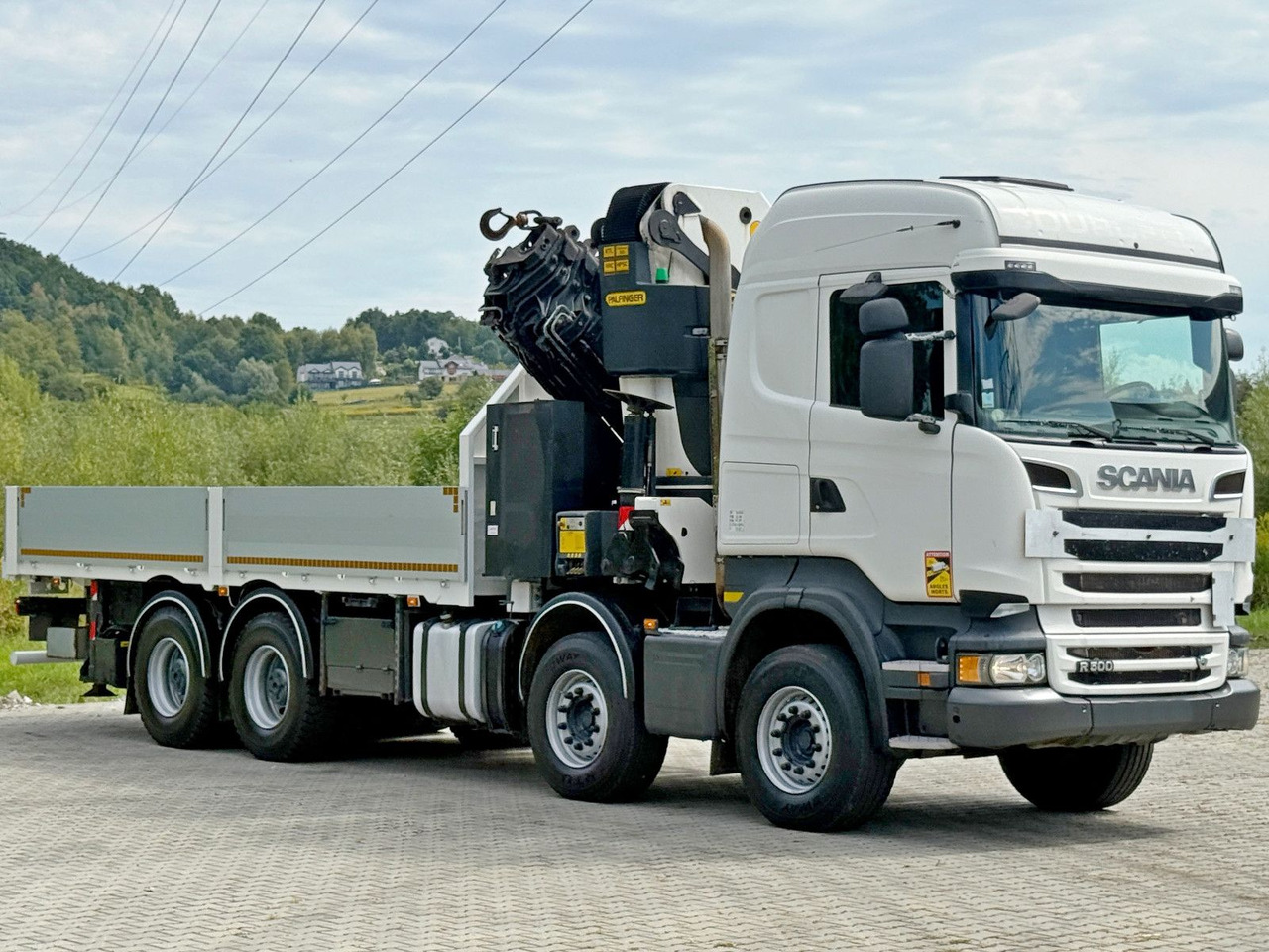 Scania R 500 * PK 88002 - EH G + FUNK * 8x4 *TOPZUSTAND - Камион с кран: снимка 3 Scania R 500 * PK 88002 - EH G + FUNK * 8x4 *TOPZUSTAND - Камион с кран: снимка 3