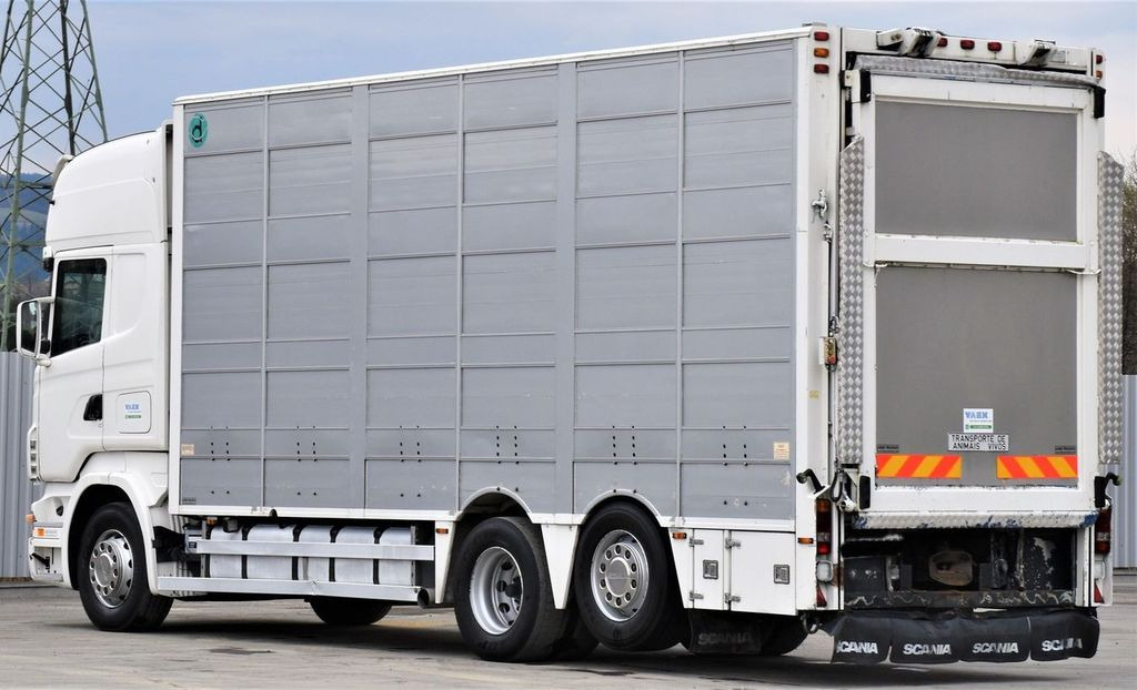За превоз на животни камион Scania R 500 TIERTRANSPORTWAGEN 7,10m / 4STOCK: снимка 6