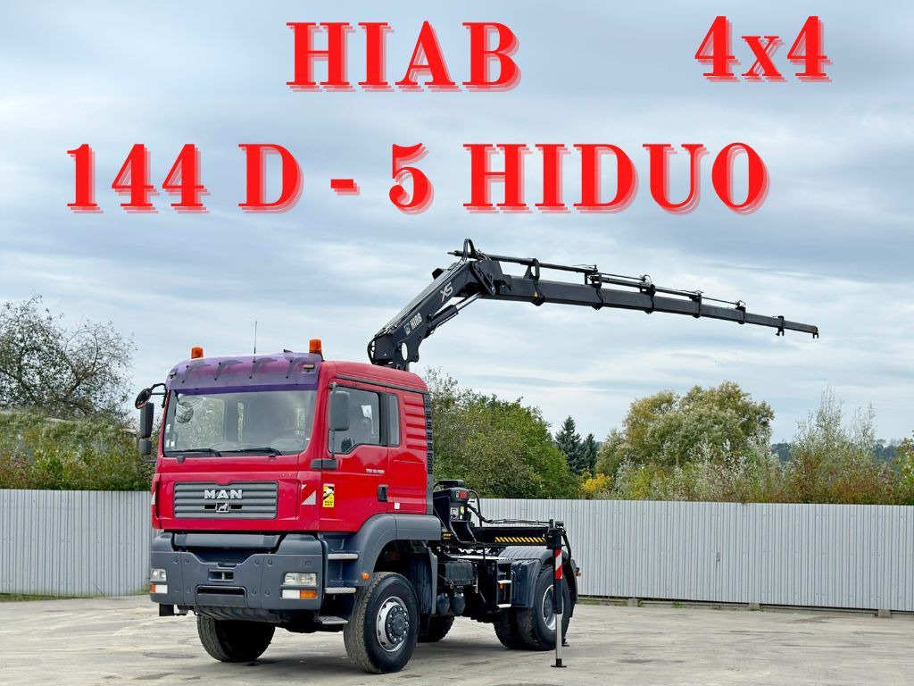 MAN TGS 18.480 * HIAB 144 D - HIDUO + FUNK/ 4x4 *TOP - Влекач: снимка 1 MAN TGS 18.480 * HIAB 144 D - HIDUO + FUNK/ 4x4 *TOP - Влекач: снимка 1