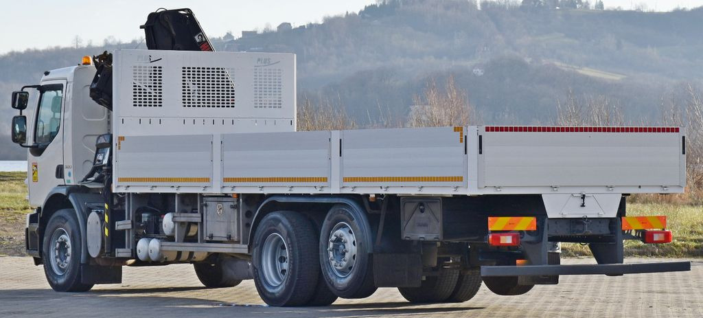 Камион с кран, Бордови камион Volvo FE 320 Pritsche 8,00 m + KRAN +  FUNK*TOPZUSTAND: снимка 6