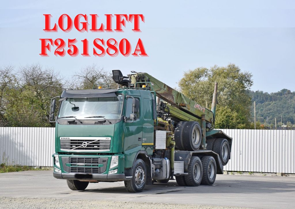 Volvo FH 500 * LOGLIFT F251 S80A + Anhänger /6x4 Volvo FH 500 * LOGLIFT F251 S80A + Anhänger /6x4 - Камион за дърва, Камион с кран: снимка 1 Volvo FH 500 * LOGLIFT F251 S80A + Anhänger /6x4 Volvo FH 500 * LOGLIFT F251 S80A + Anhänger /6x4 - Камион за дърва, Камион с кран: снимка 1