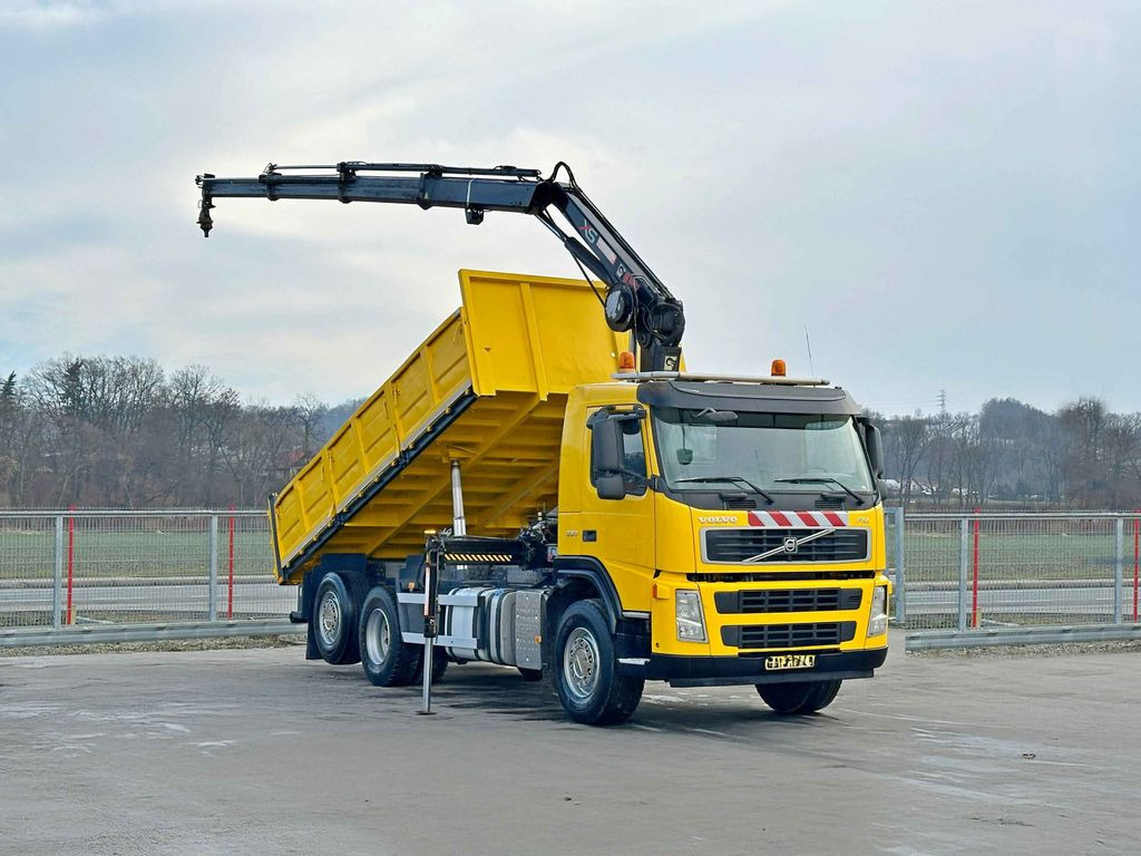 Volvo FM 330 Kipper 5,50m*HIAB 122 B -3 DUO*TOPZUSTAND - Камион с кран, Самосвал камион: снимка 2 Volvo FM 330 Kipper 5,50m*HIAB 122 B -3 DUO*TOPZUSTAND - Камион с кран, Самосвал камион: снимка 2