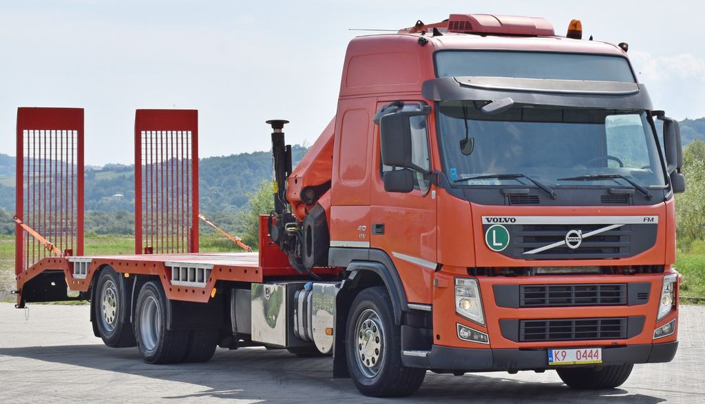 Volvo FM 410 * PK 26002 - EH D / FUNK* TOPZUSTAND - Камион с кран, Автовоз камион: снимка 3 Volvo FM 410 * PK 26002 - EH D / FUNK* TOPZUSTAND - Камион с кран, Автовоз камион: снимка 3
