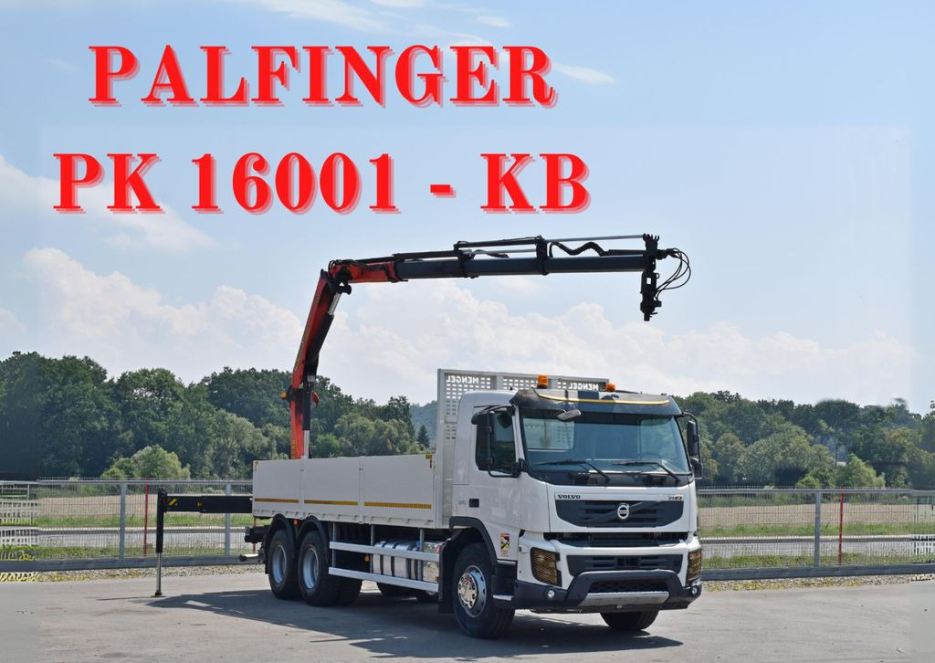 Volvo FMX 370 PRITSCHE 6,60m *PK 16001 - KB+FUNK/6x4 - Камион с кран, Самосвал камион: снимка 1 Volvo FMX 370 PRITSCHE 6,60m *PK 16001 - KB+FUNK/6x4 - Камион с кран, Самосвал камион: снимка 1