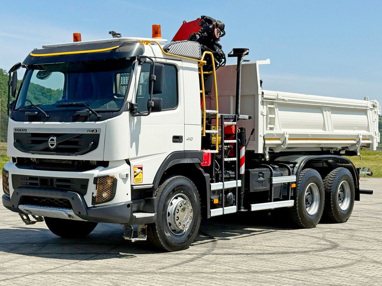 Volvo FMX 410 Kipper 4,70m *PK 14002-EH B/FUNK *6x4 - Камион с кран: снимка 5 Volvo FMX 410 Kipper 4,70m *PK 14002-EH B/FUNK *6x4 - Камион с кран: снимка 5