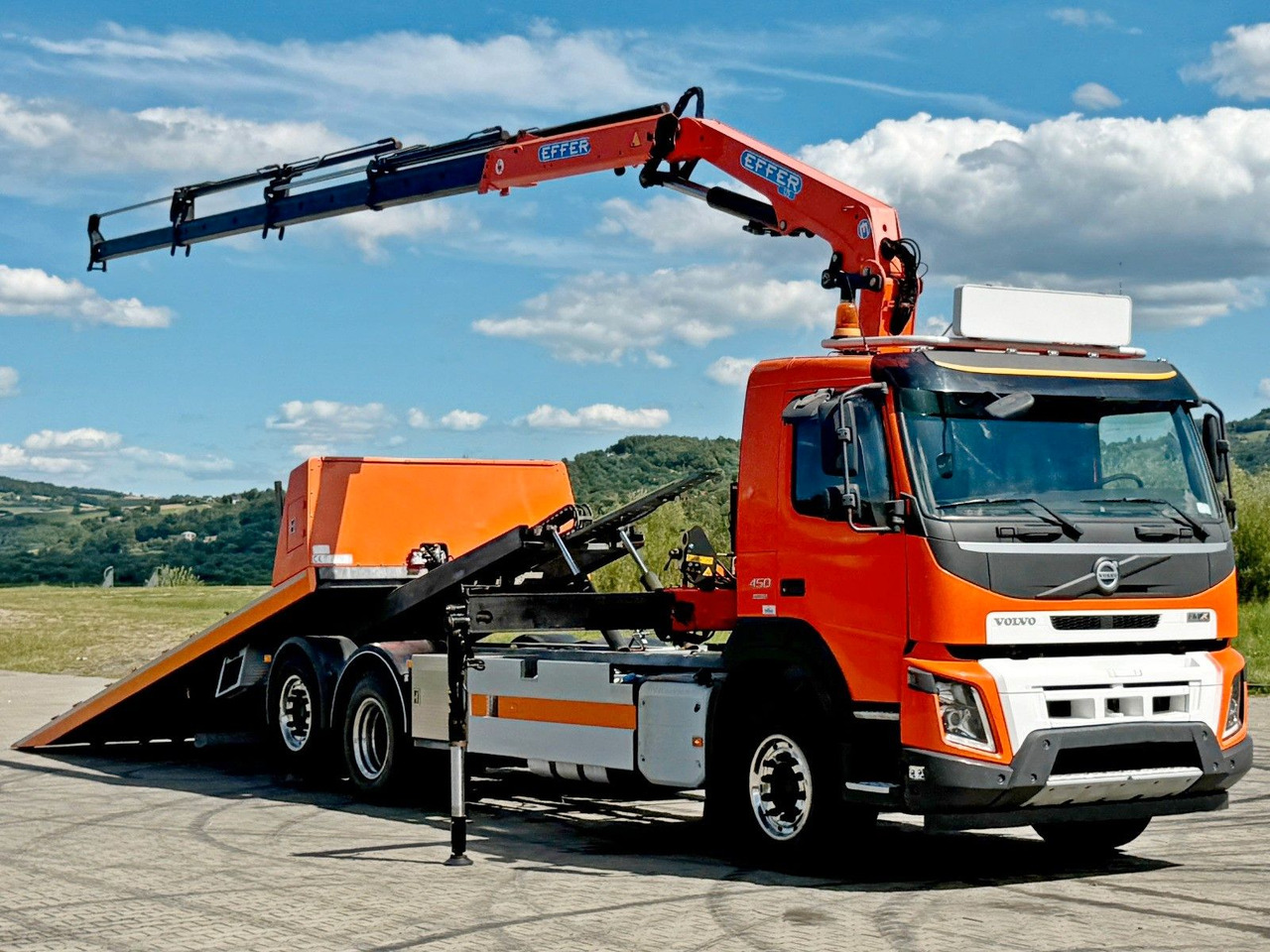 Volvo FMX 450 Abschleppwagen 6,70 m *EFFER 175/4S*FUNK - Камион пътна помощ: снимка 2 Volvo FMX 450 Abschleppwagen 6,70 m *EFFER 175/4S*FUNK - Камион пътна помощ: снимка 2