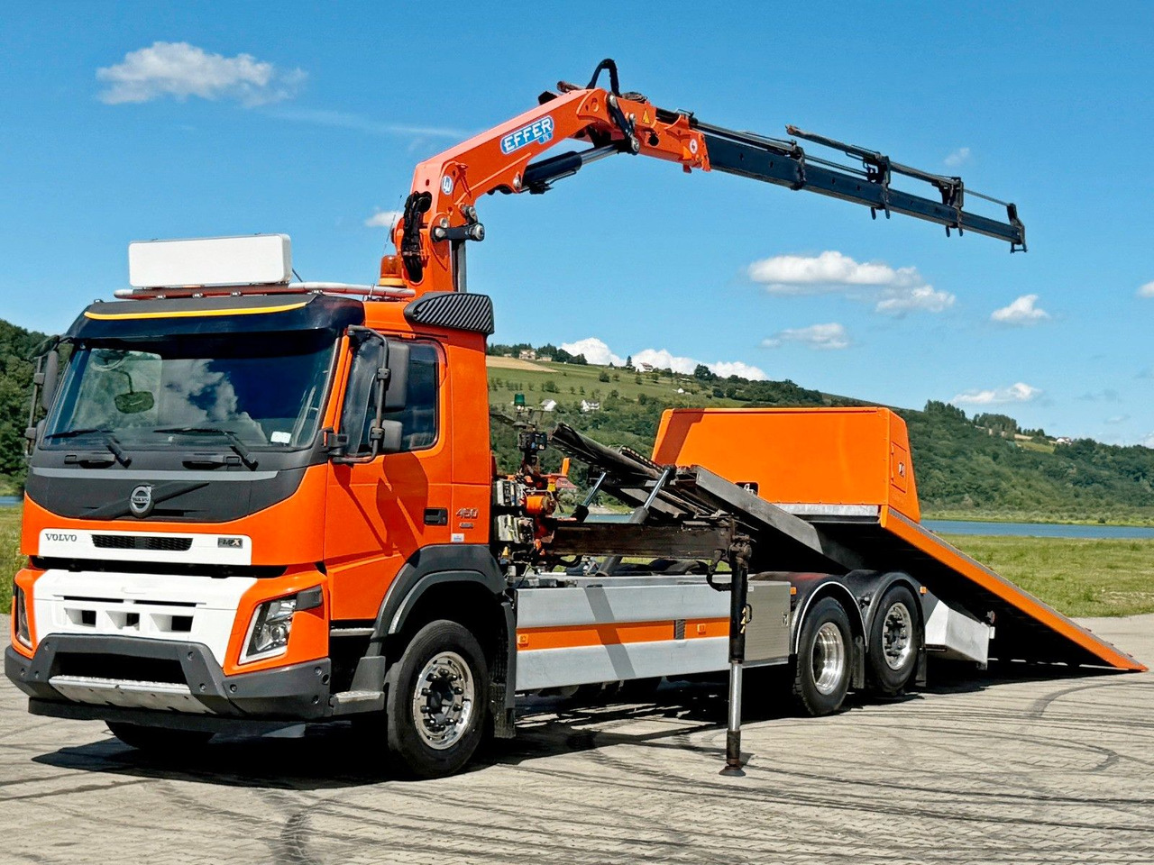 Volvo FMX 450 Abschleppwagen 6,70 m *EFFER 175/4S*FUNK - Камион с кран: снимка 2 Volvo FMX 450 Abschleppwagen 6,70 m *EFFER 175/4S*FUNK - Камион с кран: снимка 2