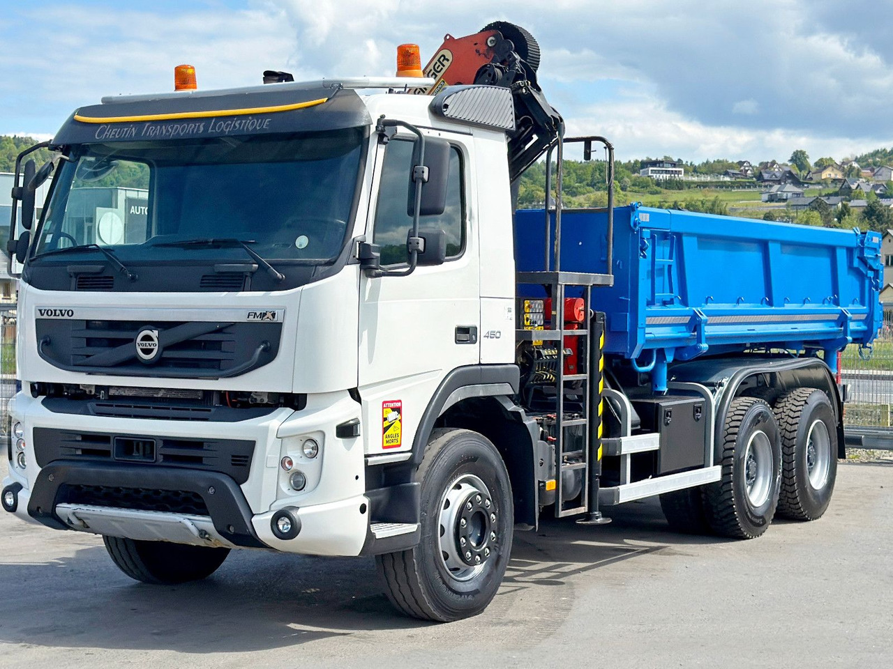 Volvo FMX 450 Kipper 5,15m * PK 14002-EH B * 6x4 * TOP - Камион с кран: снимка 5 Volvo FMX 450 Kipper 5,15m * PK 14002-EH B * 6x4 * TOP - Камион с кран: снимка 5
