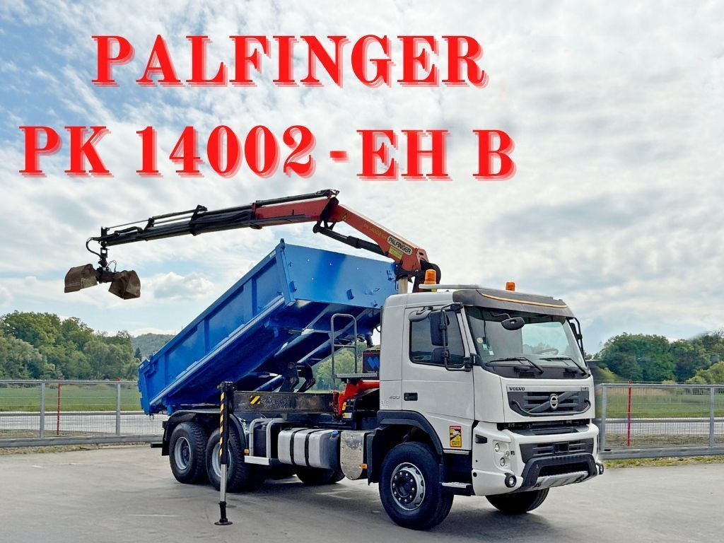 Volvo FMX 450 Kipper 5,15m * PK 14002-EH B * 6x4 * TOP - Самосвал камион: снимка 1 Volvo FMX 450 Kipper 5,15m * PK 14002-EH B * 6x4 * TOP - Самосвал камион: снимка 1