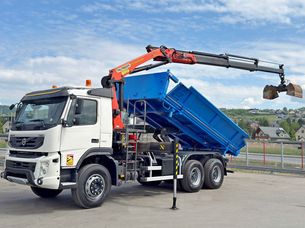 Volvo FMX 450 Kipper 5,15m * PK 14002-EH B * 6x4 * TOP - Самосвал камион: снимка 3 Volvo FMX 450 Kipper 5,15m * PK 14002-EH B * 6x4 * TOP - Самосвал камион: снимка 3