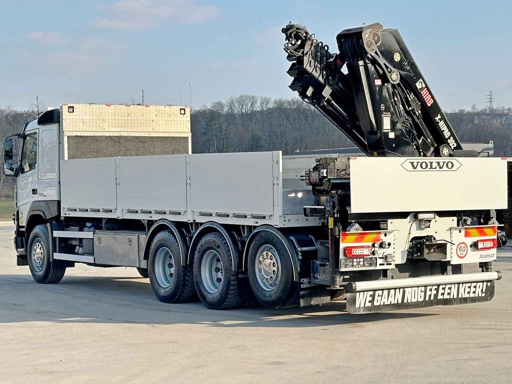 Volvo FMX 460 HIAB X - HIPRO 302 EP - 5 + FUNK/ 8x4 - Камион с кран, Бордови камион: снимка 5 Volvo FMX 460 HIAB X - HIPRO 302 EP - 5 + FUNK/ 8x4 - Камион с кран, Бордови камион: снимка 5