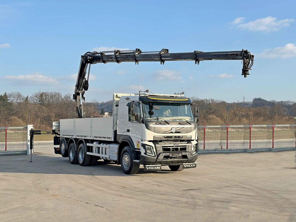 Volvo FMX 460 HIAB X - HIPRO 302 EP - 5 + FUNK/ 8x4 Volvo FMX 460 HIAB X - HIPRO 302 EP - 5 + FUNK/ 8x4 - Камион с кран, Бордови камион: снимка 2 Volvo FMX 460 HIAB X - HIPRO 302 EP - 5 + FUNK/ 8x4 Volvo FMX 460 HIAB X - HIPRO 302 EP - 5 + FUNK/ 8x4 - Камион с кран, Бордови камион: снимка 2