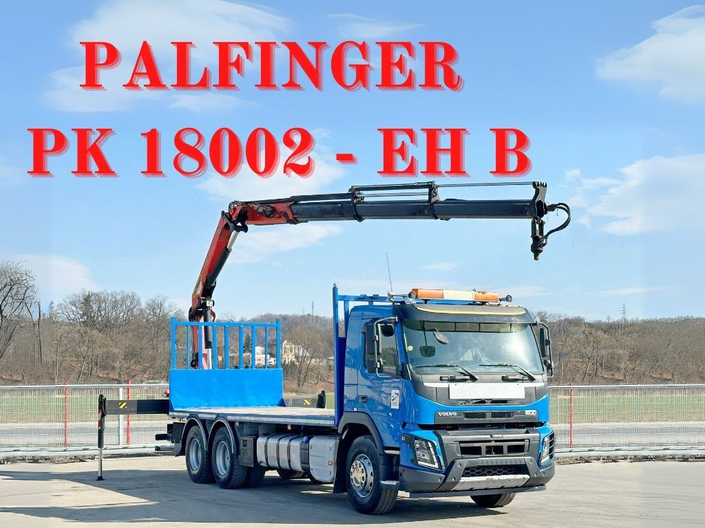 Volvo FMX 500 * PK 18002 - EH B + FUNK/6x4 * TOP - Камион с кран: снимка 1 Volvo FMX 500 * PK 18002 - EH B + FUNK/6x4 * TOP - Камион с кран: снимка 1