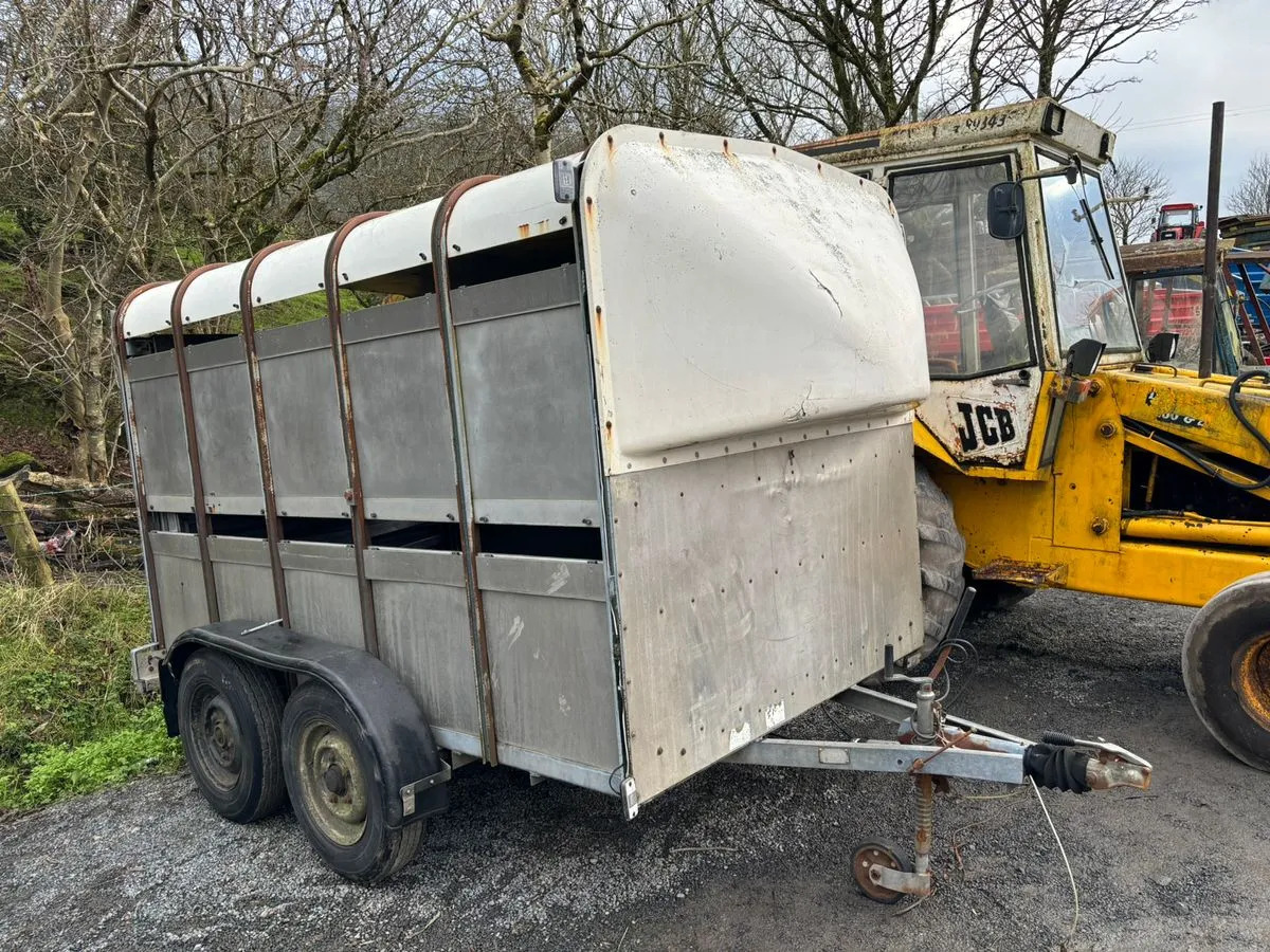 10X6 Ivor Williams - За превоз на животни ремарке: снимка 1 10X6 Ivor Williams - За превоз на животни ремарке: снимка 1