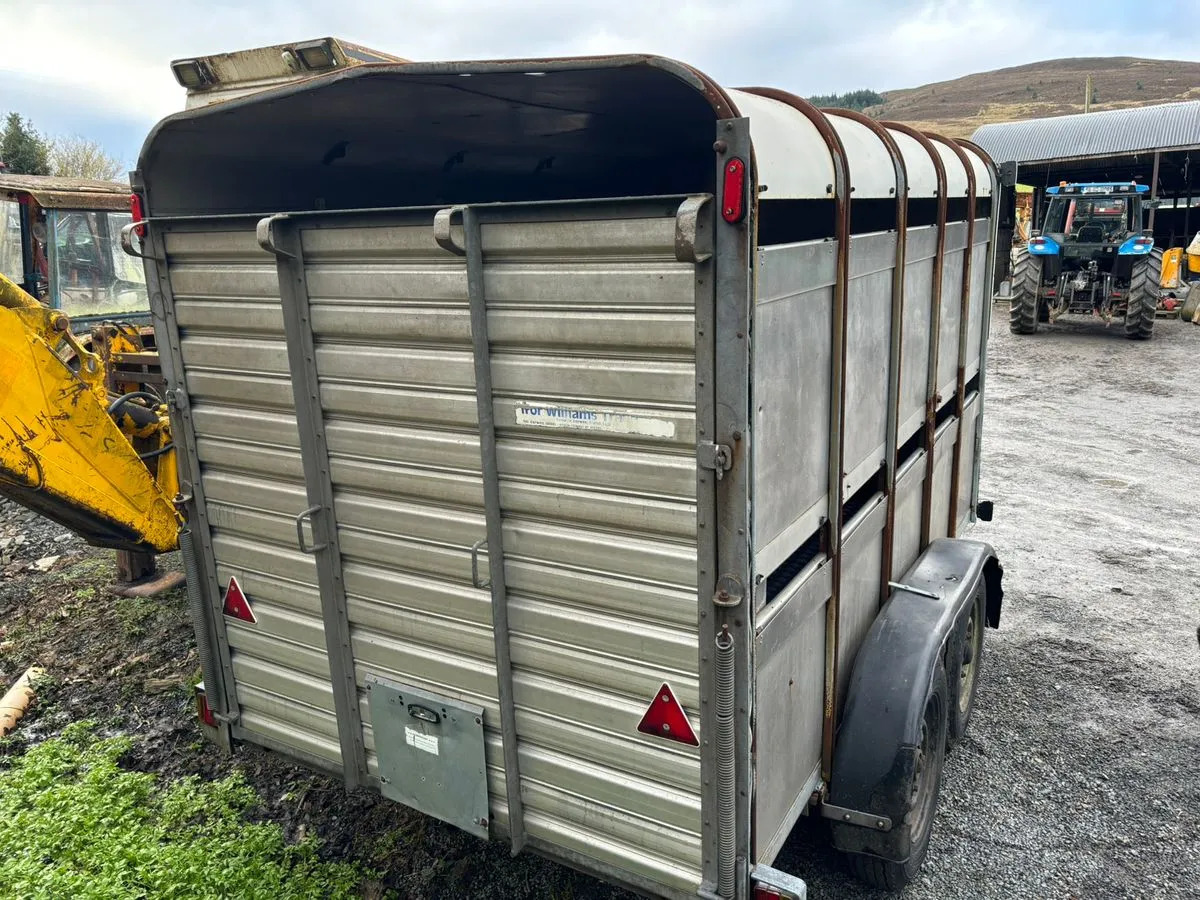 10X6 Ivor Williams - За превоз на животни ремарке: снимка 5 10X6 Ivor Williams - За превоз на животни ремарке: снимка 5