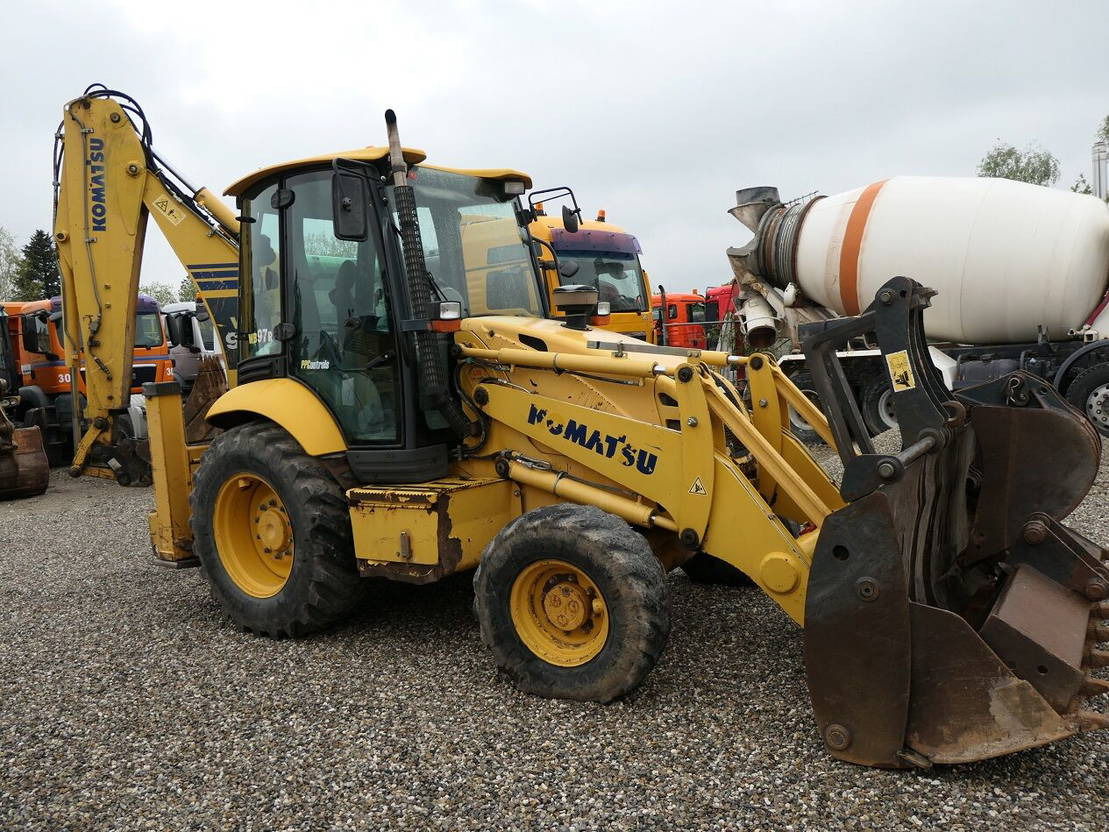 Komatsu WB 97-5 - Багер-товарач: снимка 4 Komatsu WB 97-5 - Багер-товарач: снимка 4