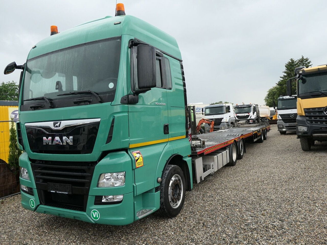 Автовоз камион MAN TGX 24 24.500: снимка 13