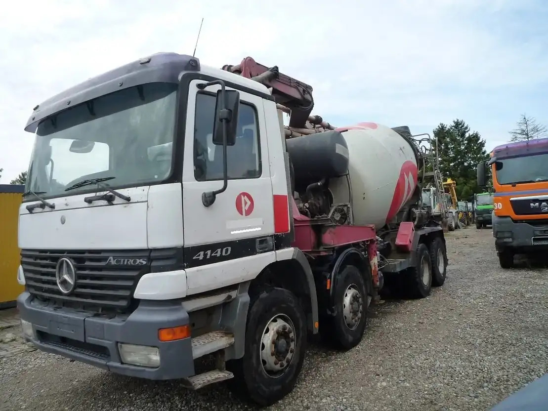 Mercedes-Benz Actros 4141 - Миксер-помпа: снимка 4 Mercedes-Benz Actros 4141 - Миксер-помпа: снимка 4
