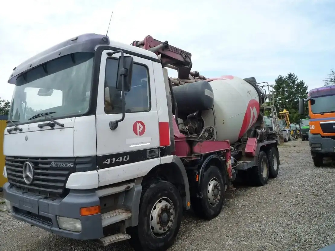 Mercedes-Benz Actros 4141 - Миксер-помпа: снимка 5 Mercedes-Benz Actros 4141 - Миксер-помпа: снимка 5
