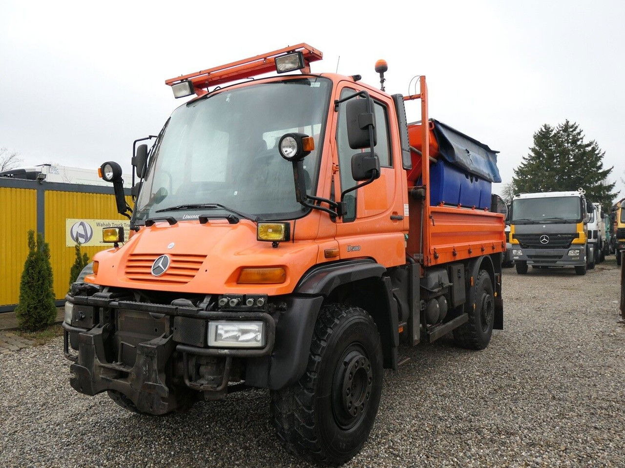 Mercedes-Benz Unimog U500 - Снегорин: снимка 2 Mercedes-Benz Unimog U500 - Снегорин: снимка 2