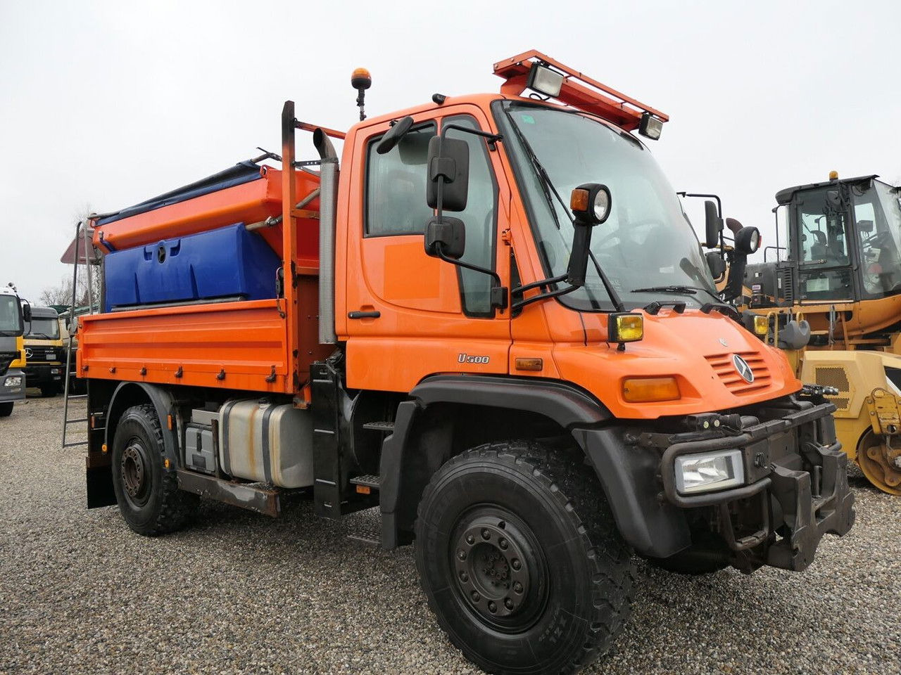 Mercedes-Benz Unimog U500 - Снегорин: снимка 3 Mercedes-Benz Unimog U500 - Снегорин: снимка 3