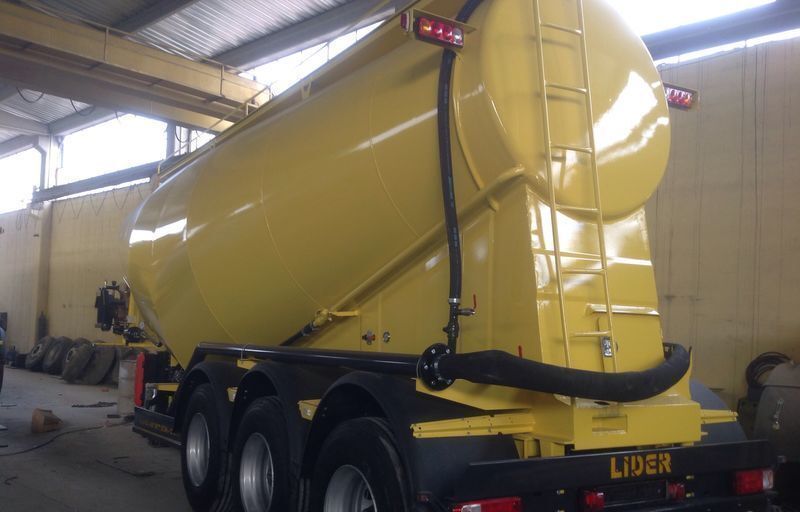 Нови Полуремарке цистерна За превоз на цимент LIDER 2022 MODEL NEW CEMENT TANKER: снимка 6