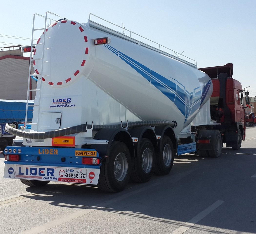 Нови Полуремарке цистерна За превоз на цимент LIDER 2022 MODEL NEW CEMENT TANKER: снимка 11