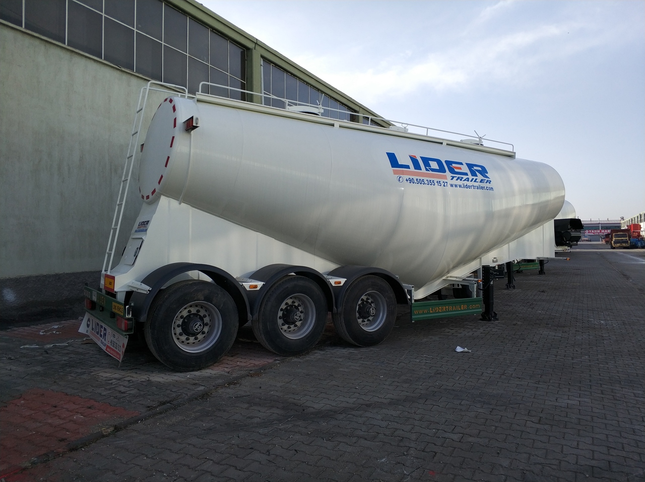 Нови Полуремарке цистерна За превоз на цимент LIDER 2022 MODEL NEW CEMENT TANKER: снимка 13