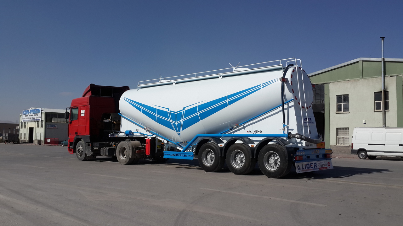 Нови Полуремарке цистерна За превоз на цимент LIDER 2022 MODEL NEW CEMENT TANKER: снимка 9