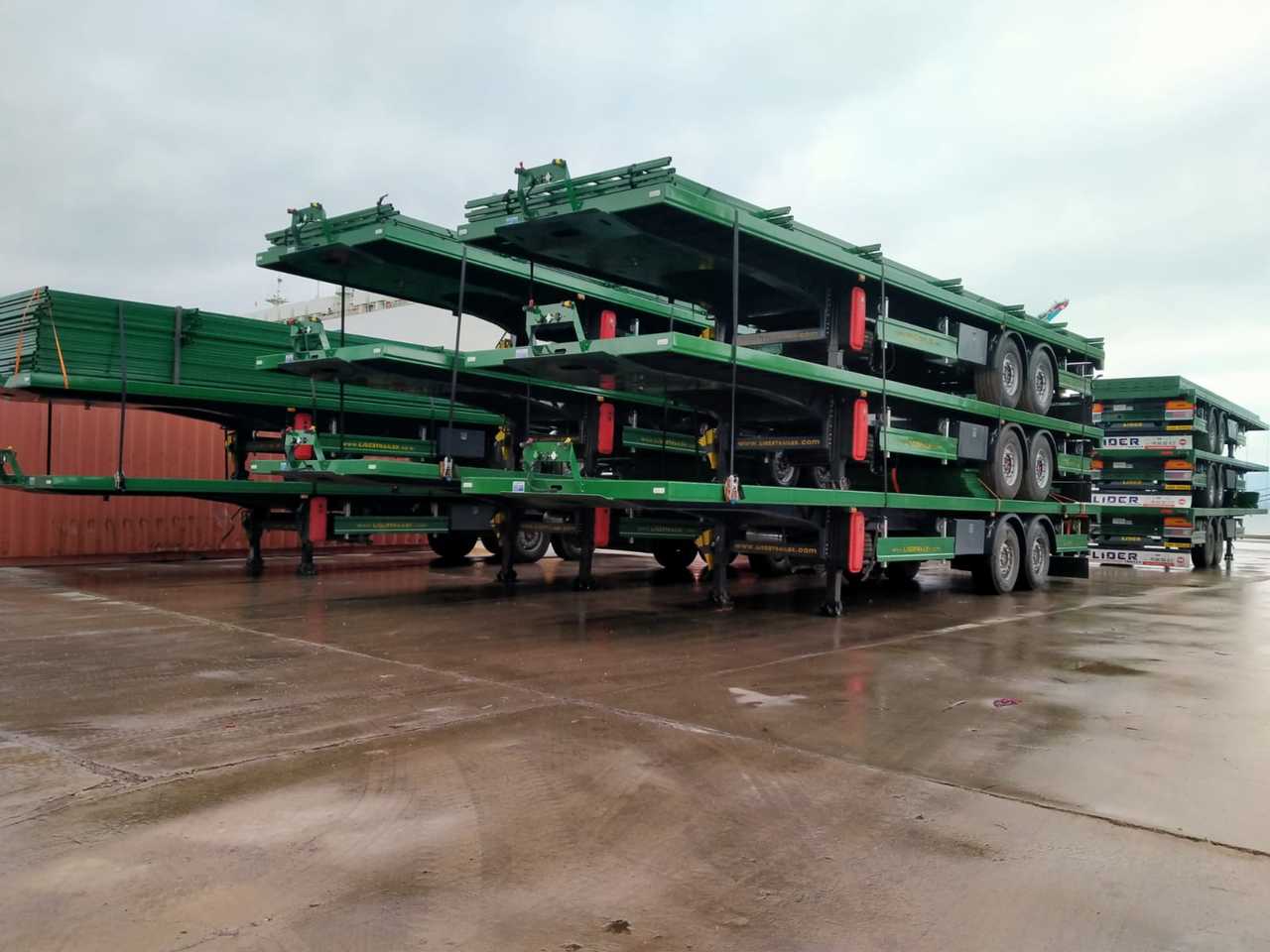 LIDER 2024 MODEL NEW DIRECTLY FROM MANUFACTURER FACTORY AVAILABLE READY - Контейнеровоз/ Сменна каросерия полуремарке: снимка 1 LIDER 2024 MODEL NEW DIRECTLY FROM MANUFACTURER FACTORY AVAILABLE READY - Контейнеровоз/ Сменна каросерия полуремарке: снимка 1