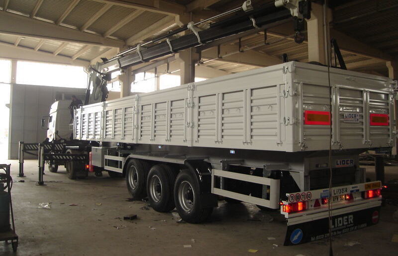 LIDER 2024 Model NEW trailer Manufacturer Company READY - Бордово полуремарке/ Платформа: снимка 3 LIDER 2024 Model NEW trailer Manufacturer Company READY - Бордово полуремарке/ Платформа: снимка 3