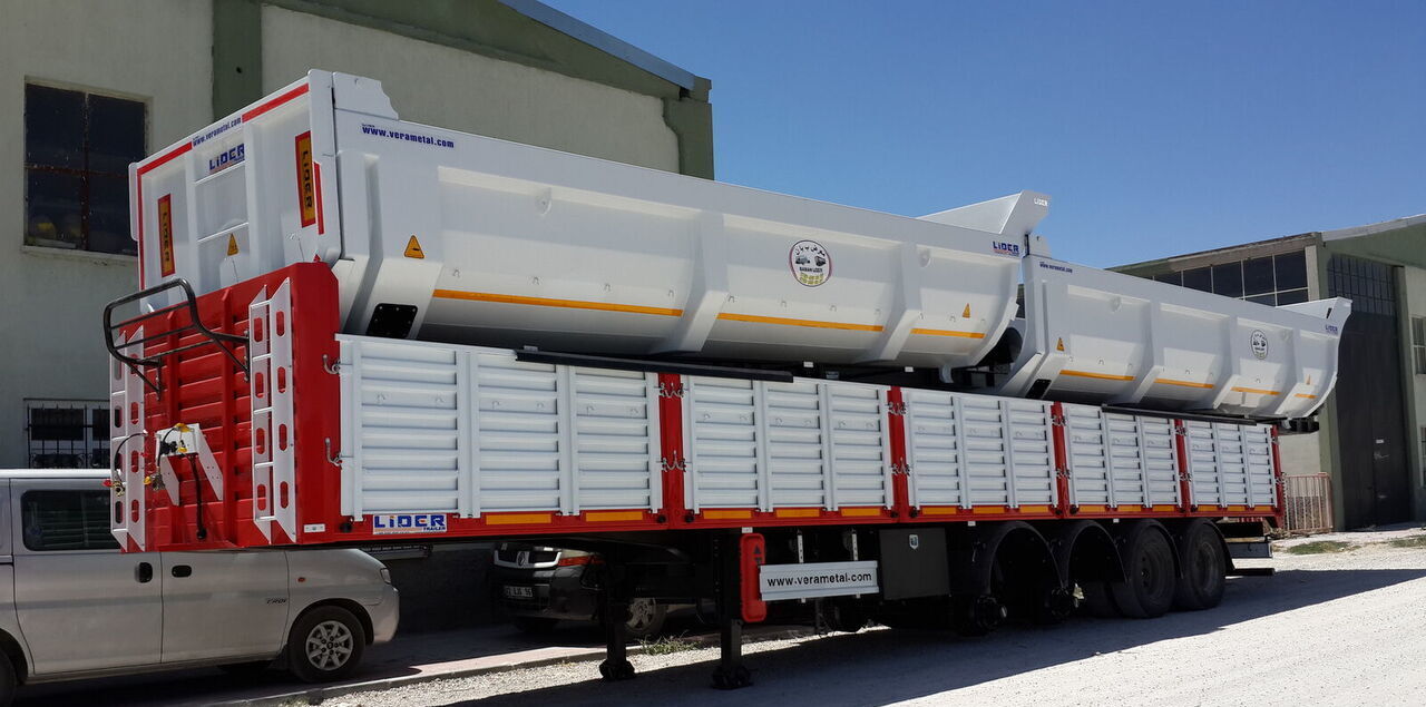 Нови Бордово полуремарке/ Платформа LIDER 2024 Model NEW trailer Manufacturer Company READY: снимка 14