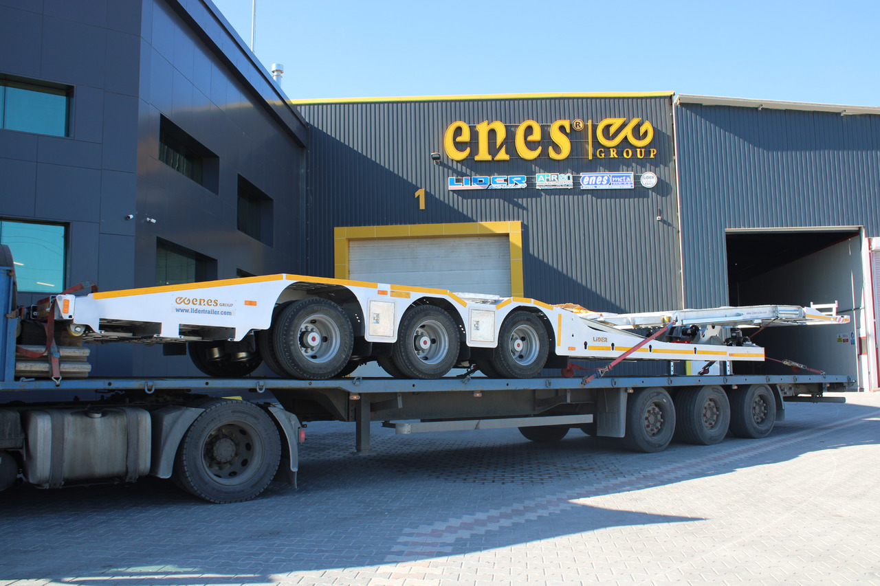 Нови Автовоз полуремарке За превоз на тежка техника LIDER 2025 NEW Truck and Auto Carrier: снимка 7