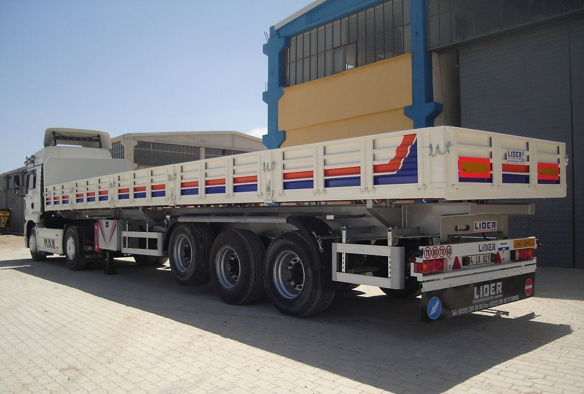 LIDER 2025 YEAR NEW TRAILER FOR SALE (MANUFACTURER COMPANY) - Бордово ремарке/ Платформа: снимка 2 LIDER 2025 YEAR NEW TRAILER FOR SALE (MANUFACTURER COMPANY) - Бордово ремарке/ Платформа: снимка 2