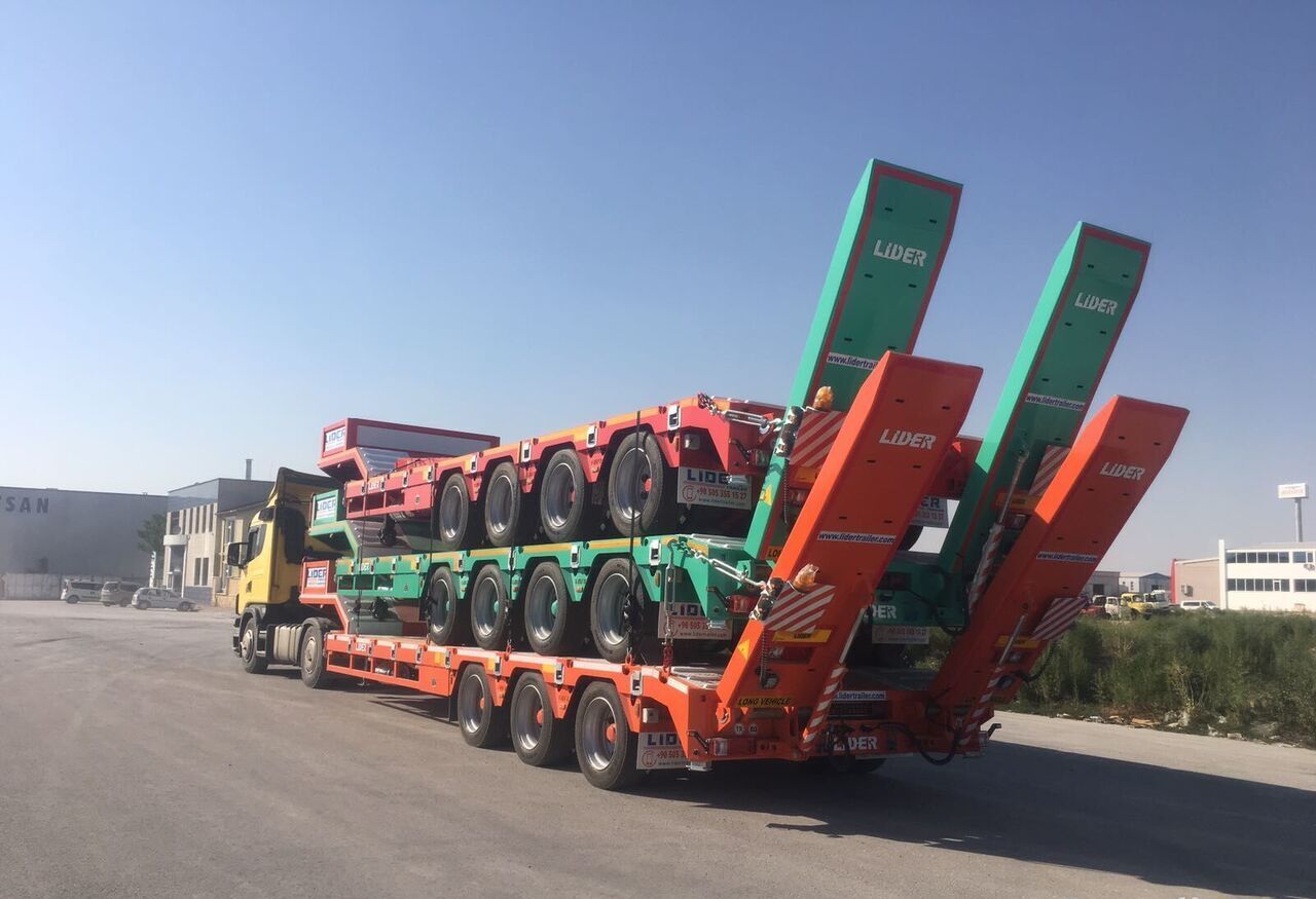 LIDER TRAILER -ENES GROUP NEW remorque surbaissée 2024 YEAR (MANUFACTURER COMPANY) - Нискорамна площадка полуремарке: снимка 2 LIDER TRAILER -ENES GROUP NEW remorque surbaissée 2024 YEAR (MANUFACTURER COMPANY) - Нискорамна площадка полуремарке: снимка 2
