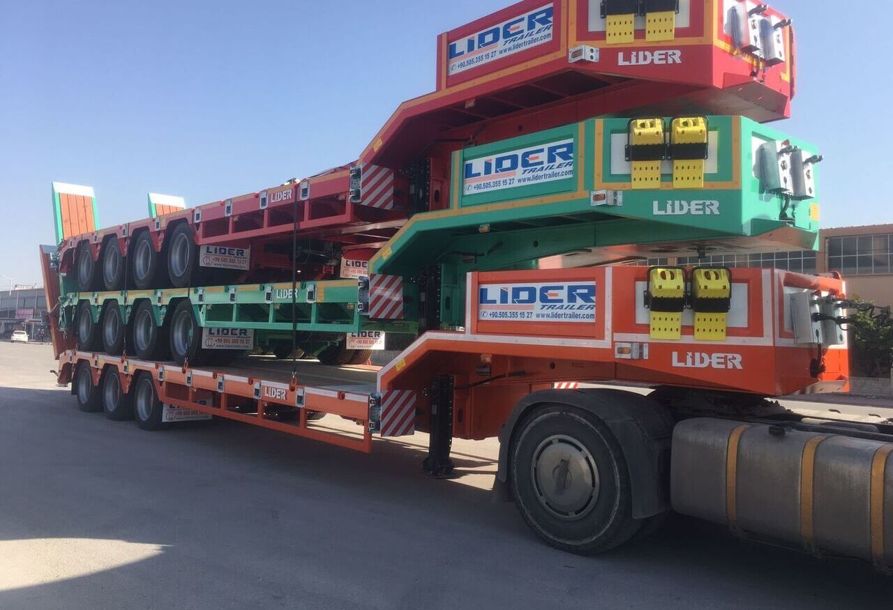 LIDER TRAILER -ENES GROUP NEW remorque surbaissée 2024 YEAR (MANUFACTURER COMPANY) - Нискорамна площадка полуремарке: снимка 1 LIDER TRAILER -ENES GROUP NEW remorque surbaissée 2024 YEAR (MANUFACTURER COMPANY) - Нискорамна площадка полуремарке: снимка 1