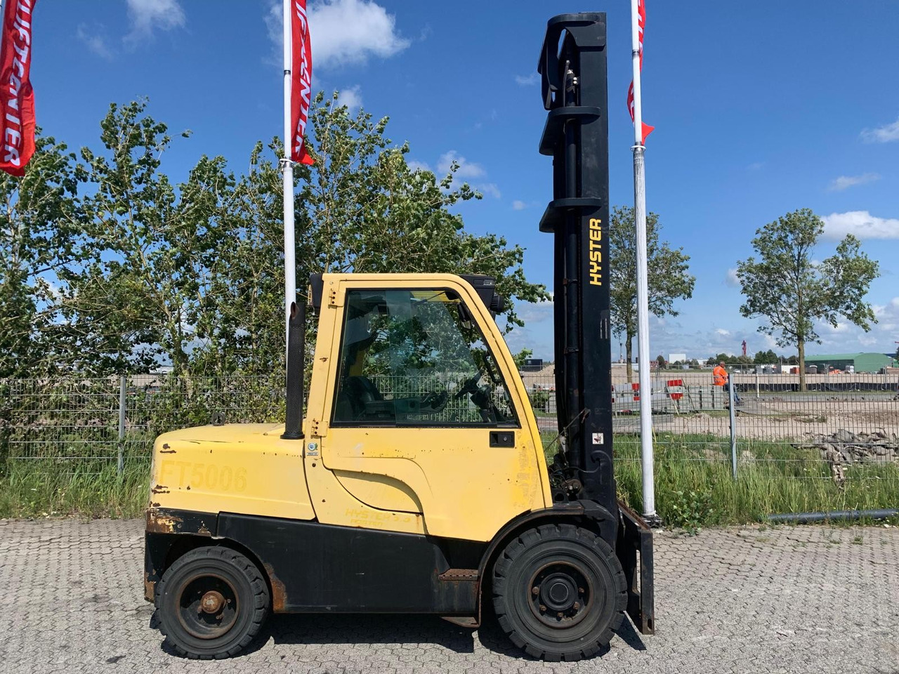 Дизелов мотокар HYSTER H5.5FT: снимка 1