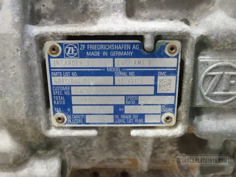 DAF 2011076 Versnellingsbak 12AS2331TD+IT3 - Скоростна кутия за Камион: снимка 4 DAF 2011076 Versnellingsbak 12AS2331TD+IT3 - Скоростна кутия за Камион: снимка 4