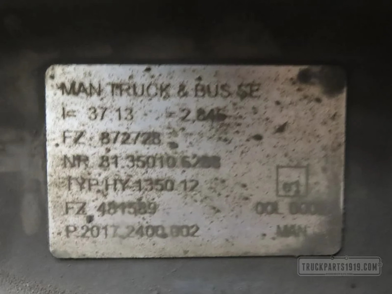 MAN Axle & Steering Parts Differentieel R=2.850 - Диференциал за Камион: снимка 3 MAN Axle & Steering Parts Differentieel R=2.850 - Диференциал за Камион: снимка 3