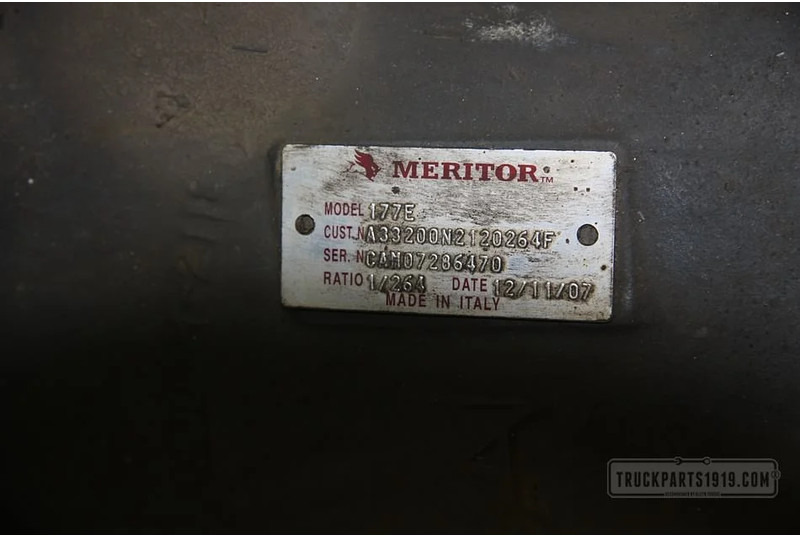 Meritor Axle & Steering Parts Iveco Stralis Achteras Used - Ос и части за Камион: снимка 1 Meritor Axle & Steering Parts Iveco Stralis Achteras Used - Ос и части за Камион: снимка 1