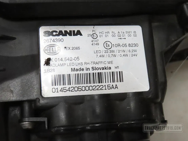 Scania 3148185 | Koplamp Li. LED - Преден фар за Камион: снимка 3 Scania 3148185 | Koplamp Li. LED - Преден фар за Камион: снимка 3