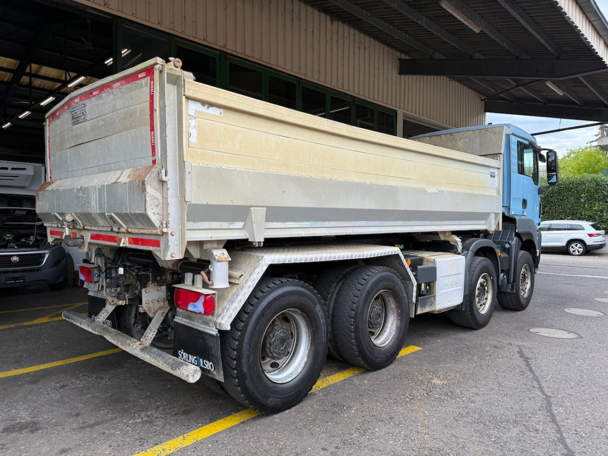 Самосвал камион MAN TGS 35.480 8x4: снимка 12