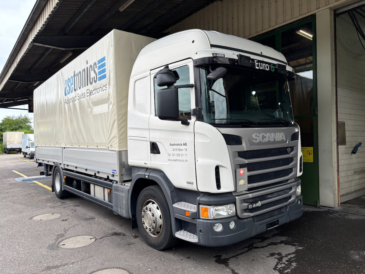 SCANIA G440 - Камион с брезент: снимка 1 SCANIA G440 - Камион с брезент: снимка 1
