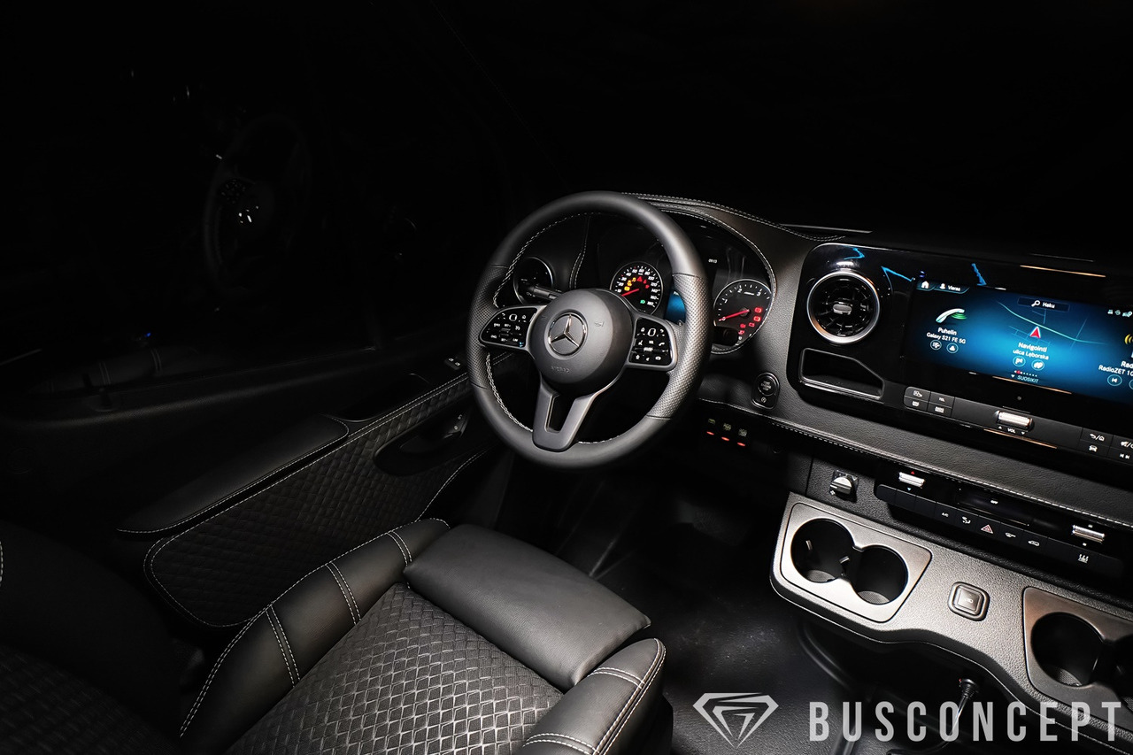 Mercedes Sprinter 319 Busconcept L3H2 9-Sitze - Микробус, Пътнически бус: снимка 4 Mercedes Sprinter 319 Busconcept L3H2 9-Sitze - Микробус, Пътнически бус: снимка 4