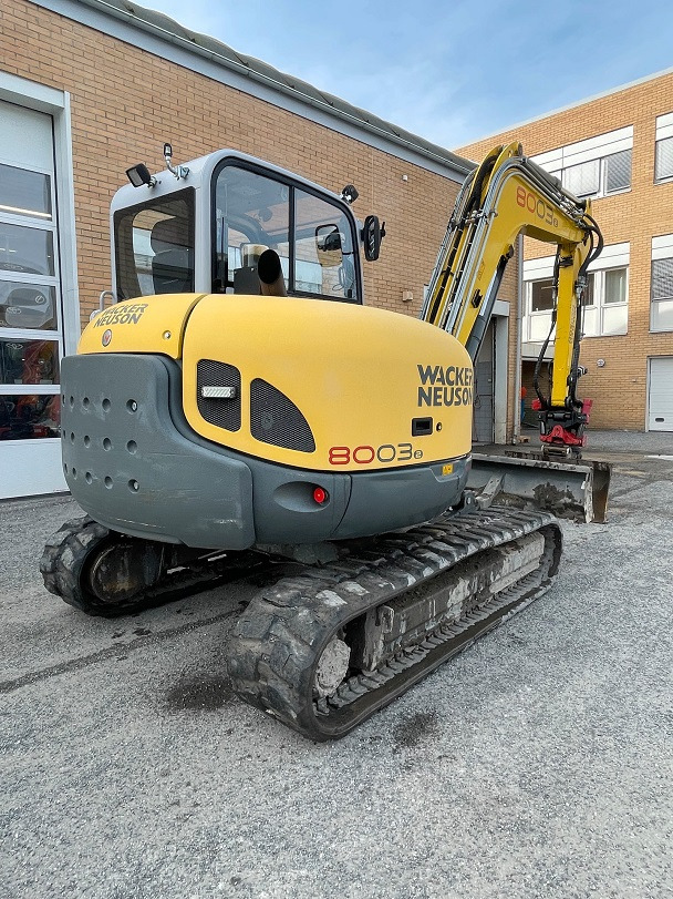 Wacker Neuson 8003 - Мини багер: снимка 2 Wacker Neuson 8003 - Мини багер: снимка 2